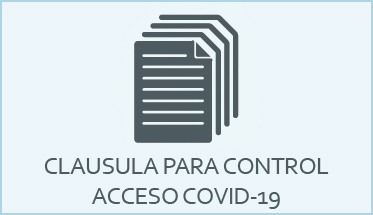 Cláusula adicional para control acceso COVID-19